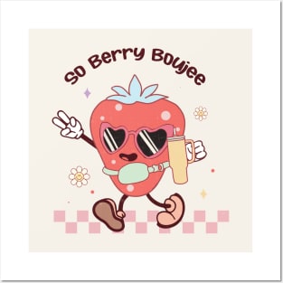 So Berry Boujee Posters and Art